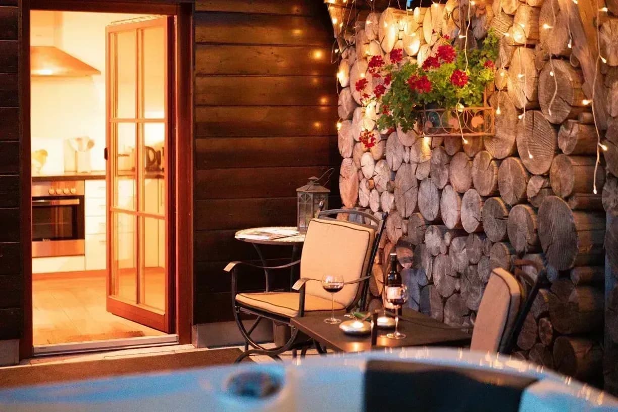 Romantikurlaub im Luxus-Chalet in Bayern
