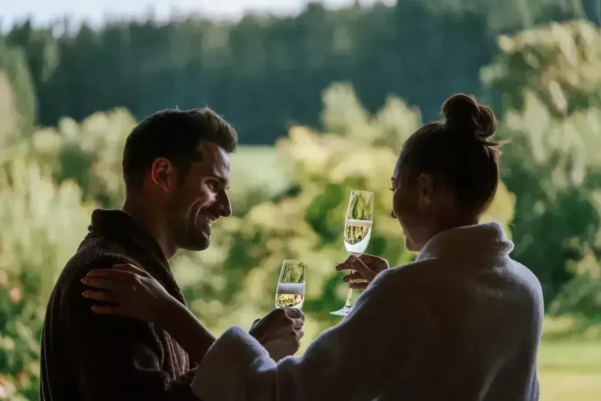 Romantikurlaub im Luxus-Chalet in Bayern