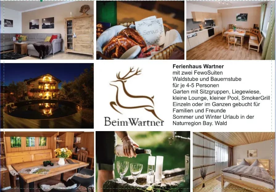 Ferienwohnungen in der Nähe von Zwiesel für Aktivurlaub